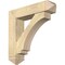 Ekena Millwork Imperial Arts and Crafts Rough Sawn Bracket w/ Offset Brace, Douglas Fir, 8"W x 34"D x 34"H BKT0806X34X34IMP03RDF - alternate 1